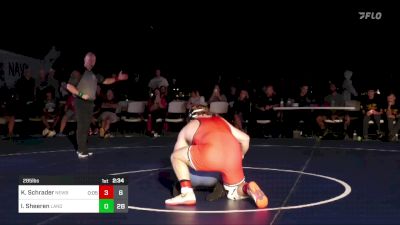 285 lbs Final - Kale Schrader, Newberry vs Issac Sheeren, Lander