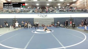 110 lbs Cons. Round 3 - Rylan Valdez, Buzzsaw Wrestling Club vs Angel Acuna, Idaho