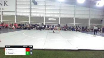 180 lbs Round 2 (4 Team) - Kormyck Roundy, Davis vs Bracken Bauman, Mt. Crest