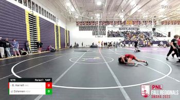 127B Round 4 - Ben Harrell, Spartan Mat Club vs Jax Coleman, Maurer & Coughlin Wrestling Club