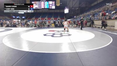175 lbs Cons. Semis - Mario Carini, CA vs Cody Kirk, AL