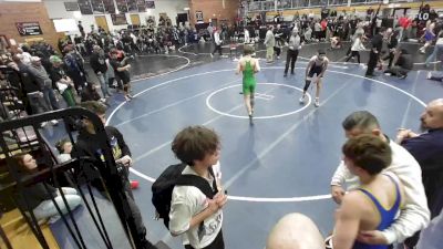 120 lbs Champ. Round 3 - Juan Olivera, Chiawana vs Carson Leonard, Lakeland High School