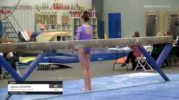 Jessica Schaffer - Beam, Desert Lights Gymnastics - 2021 American Classic and Hopes Classic