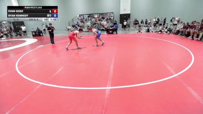 144 lbs Evan Gosz, Illinois vs Ryan Kennedy, Ohio Scarlet