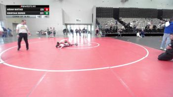 122-H lbs Consi Of 16 #2 - Aidan Matias, Cordoba Trained vs Kristian Beres, Estebuilt WC