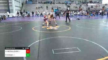 113 lbs Consolation - HUNTER MCCULLOUGH, GA vs Riley Brewer, GA