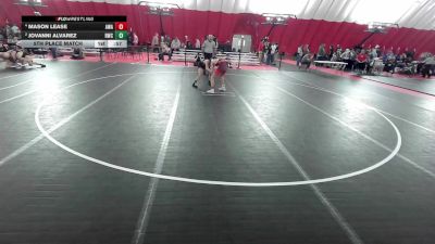 16U Boys - 120 lbs 5th Place Match - Mason Lease, Askren Wrestling Academy vs Jovanni Alvarez, Ringers Wrestling Club