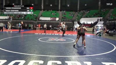 1-5A 120 Semifinal - Havah Standridge, Deshler vs Riley Stephens, Lincoln