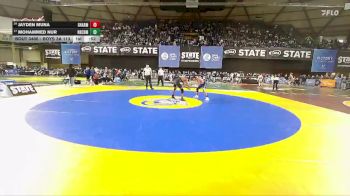 Boys 3A 113 lbs Cons. Round 3 - Mohammed Nur, Rainier Beach vs Jayden Muna, Gig Harbor