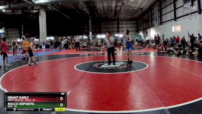 90 lbs Round 5 (6 Team) - Rocco Esposito, RAW vs Grant Early, GREAT NECK WC - GOLD