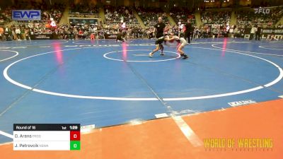 61 lbs Round Of 16 - David Arens, Prodigy Wrestling Academy vs John Petrovcik, NBWA