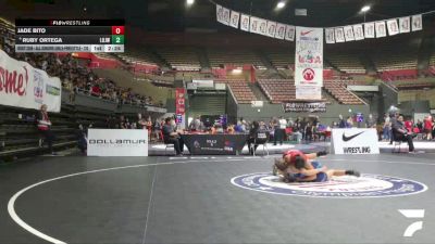 Champ. Round 2 - Jade Bito vs Ruby Ortega, Lion Of Judah Wrestling Academy