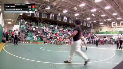 126 lbs Cons. Semi - Joe Curry, Licking Valley High School vs Carter Trukovich, Galion