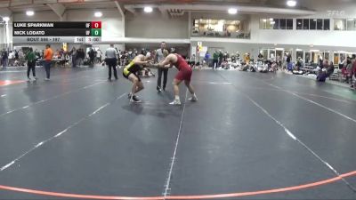 197 lbs Cons. Round 4 - Nick Lodato, Edinboro vs Luke Sparkman, Findlay