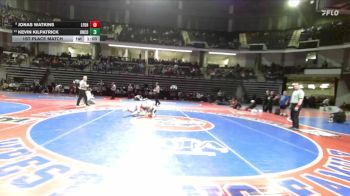 175-2A 1st Place Match - Jonas Watkins, Lakeview Ft. Oglethorpe HS vs Kevin Kilpatrick, Union County