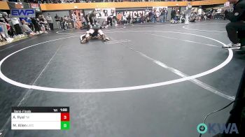 126 lbs Semifinal - Asher Ryal, Tuttle Wrestling vs Maison Allen, Little Axe Takedown Club