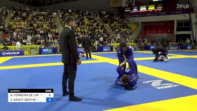 REBECA FERREIRA DE LIMA vs VANNESSA NANCY GRIFFIN 2024 World Jiu-Jitsu IBJJF Championship