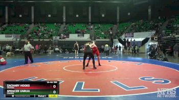 1A-4A 190 3rd Place Match - Zachary Hooks, Weaver vs Spencer Unruh, Corner