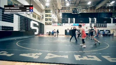 132 - 138 lbs Semifinal - Sabir Yurdanidze, Team MO Mehlville Oakville vs Carsten Burkemper, Collum Trained