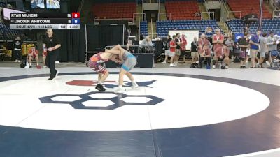 113 lbs Cons. Sub-rd Of 16 - Ryan Milheim, Pennsylvania vs Lincoln Whitcome, Iowa