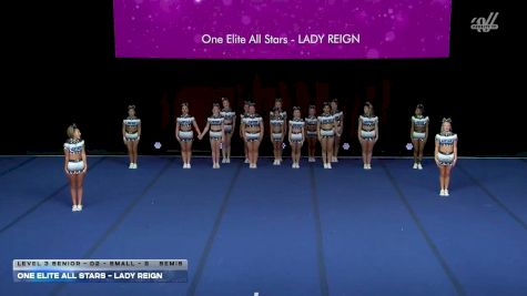 One Elite Allstars - Lady Reign [2026 L3 Senior - D2 - Small - B Semis] 2026 The D2 Summit
