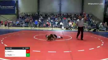 80 lbs Quarterfinal - Emery Smith, Morris Fitness vs Diesel Poole, Dragons Junior Wrestling Club