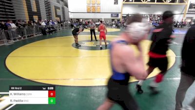 165D lbs Rr Rnd 2 - Kaleb Williams, Cornell vs Roberto Padilla, Binghamton