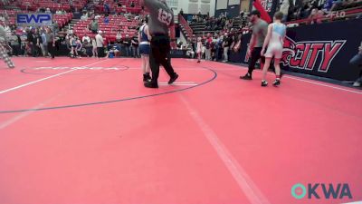 73 lbs Semifinal - Kace Moore, Collinsville Cardinal Youth Wrestling vs Declan Lambert, Husky WC