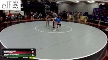 125 lbs. Quarterfinal - Anna Bowles, Francis Howell vs Emmy Begemann, Fulton