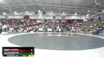 184 lbs Semifinal - Branson Britten, Central Oklahoma vs Patrick Jackson, Gannon