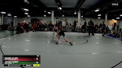 80 lbs Round 6 (8 Team) - Jayden Koert, Iron Horse vs Zavier Olver, Mat Assassins Red