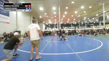 100 lbs Rr Rnd 3 - Isabella Palleschi, Journeymen Wrestling - Girls vs Cadence Dangel, Triumph Trained - Girls