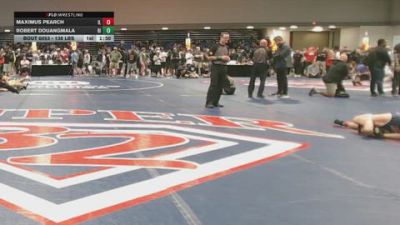 138 lbs Round Of 128 - Maximus Pearch, IL vs Robert Douangmala, RI