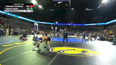 106 lbs Round Of 16 - Nathaniel Granados, Merced (SJ) vs Benicio Thome, Bishop Amat (SS)