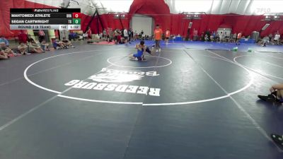 132 lbs Round 2 (8 Team) - Mahtomedi Athlete, Brainerd vs Segan Cartwright, Team X
