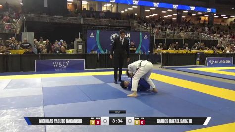 Carlos Rafael Sainz III vs Nicholas Yasuto Nakanishi 2025 Pan Kids Jiu-Jitsu IBJJF Championship