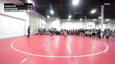140 lbs Thomas Zubia, California vs Blake Konichek, Wisconsin