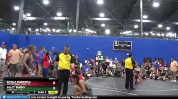 116 lbs Round 1 (6 Team) - Ilyana Martinez, Untouchables White vs Miley Turdo, Steel Valley