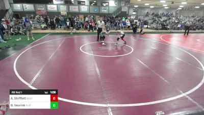 72 lbs Rr Rnd 1 - Anthony Shifflett, Scottsbluff Wrestling Club vs Bentley Veurink, Platte-Geddes