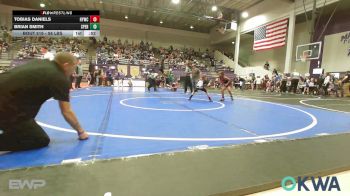 58 lbs Consi Of 4 - Tobias Daniels, Hilldale Youth Wrestling Club vs Brian Smith, Sperry Wrestling Club