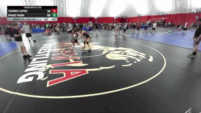 135-137 lbs Round 3 - Paige Tihen, FZ Wrestling Club vs Yasmin Lopes, Batavia