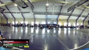 157 lbs Quarterfinal - James Chance, Unattached vs Dylan Evans, Unattached - Pitt
