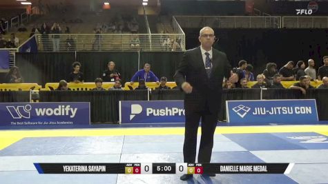 Danielle Marie Medal vs Yekaterina Sayapin 2026 Pan Jiu Jitsu IBJJF Championship