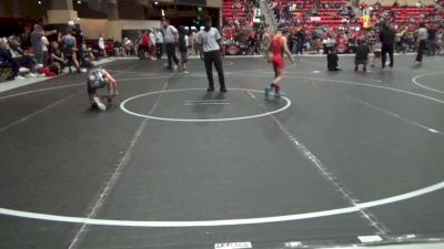 84 lbs Champ. Round 3 - Parker Bye, Mission Wrestling vs Sydell Sperry, TEAM GRINDHOUSE