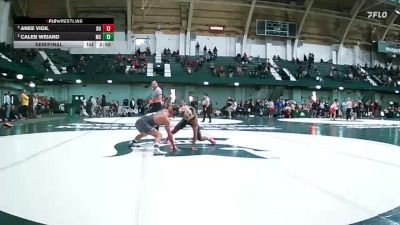 125 lbs Semifinal - Anee Vigil, Arizona State vs Caleb Weiand, Michigan State