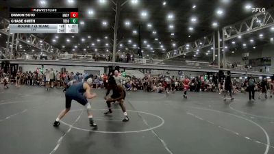 138 lbs Round 7 (8 Team) - Chase Smith, TDWC Maniacs Blue & Gold vs Damon Soto, EsteBuilt Patriots