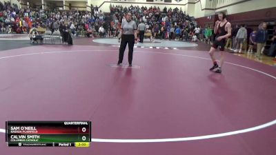 JV-9 lbs Quarterfinal - Calvin Smith, Columbus Catholic vs Sam O`Neill, Nashua-Plainfield