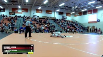 150 lbs Cons. Round 4 - Clayton Myers, Cambridge vs Carter Moore, Manchester