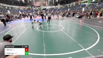 50 lbs Quarterfinal - Troy Blevins, Punisher Wrestling Company vs Preston O'Gorman, Nebraska Elite WC