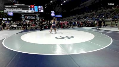 175 lbs Champ. Rd Of 32 - Duane Leslie, WA vs George Mansfield, UT